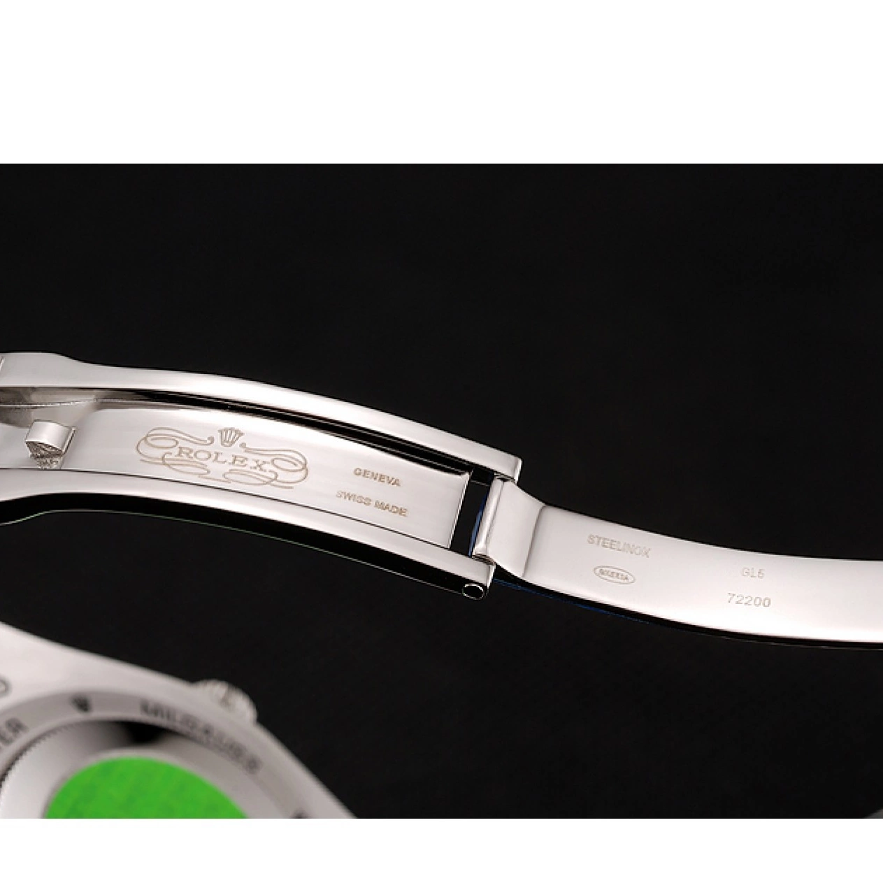 AAA replica watch Case Diamond Bracelet White Day-Date Swiss Dial Rolex Steel 1453967 Stainless 0723
